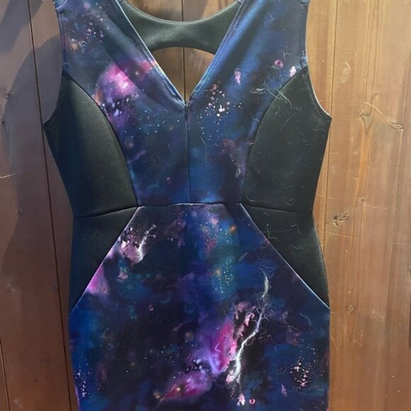 Nebulae pattern dress by MXM, size 16 - Picture 2 of 2